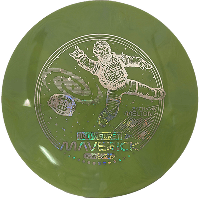 Dynamic Discs Maverick Dynamic Discs Maverick - Fuzion-X Burst - Zach Melton Team Series / 174g - Pea Green (Moneystamp) - Skyline Disc Golf