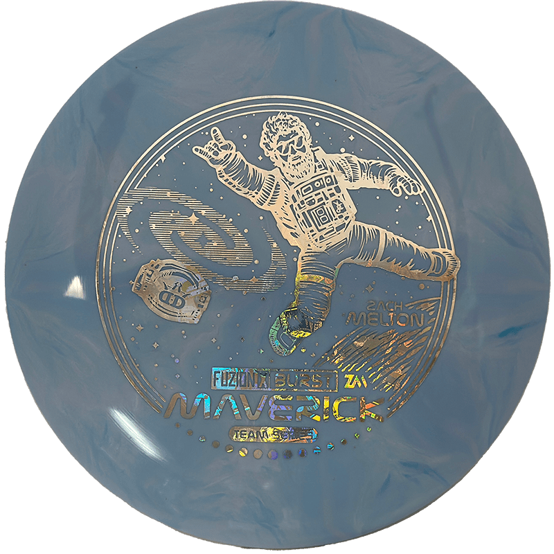 Dynamic Discs Maverick - Fuzion-X Burst - Zach Melton Team Series / 174g - Sky Blue (Moneystamp)