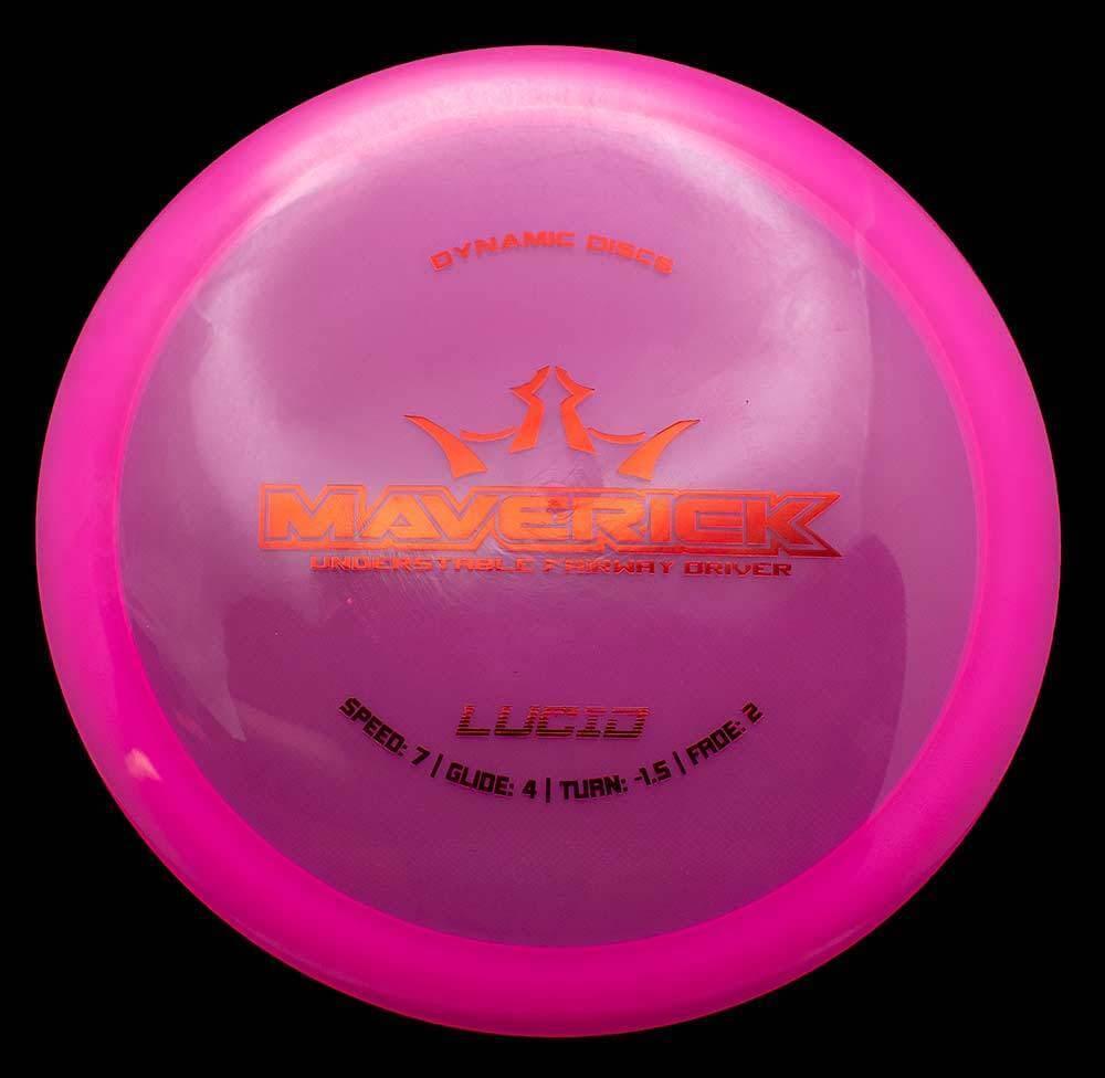 Dynamic Discs Maverick Dynamic Discs Maverick - Lucid / 173g - Pink (Red Foil) - Skyline Disc Golf