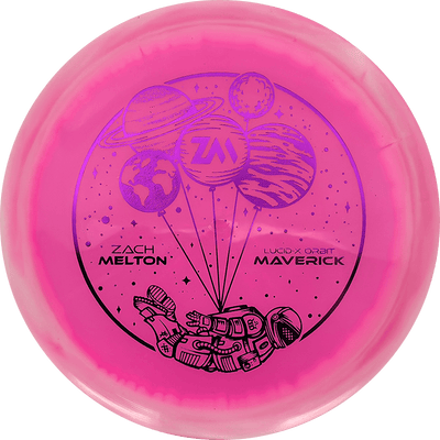 Dynamic Discs Maverick Dynamic Discs Maverick - Lucid-X Orbit - Zach Melton Team Series / 176g - Pink (Magenta Foil) *1033* - Skyline Disc Golf