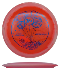 Dynamic Discs Maverick - Fuzion-X Burst - Zach Melton Team Series / 176g - Lavender (Green Disco) - Skyline Disc Golf