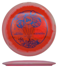 Dynamic Discs Maverick - Fuzion-X Burst - Zach Melton Team Series / 175g - Green (Magenta Shatter) - Skyline Disc Golf