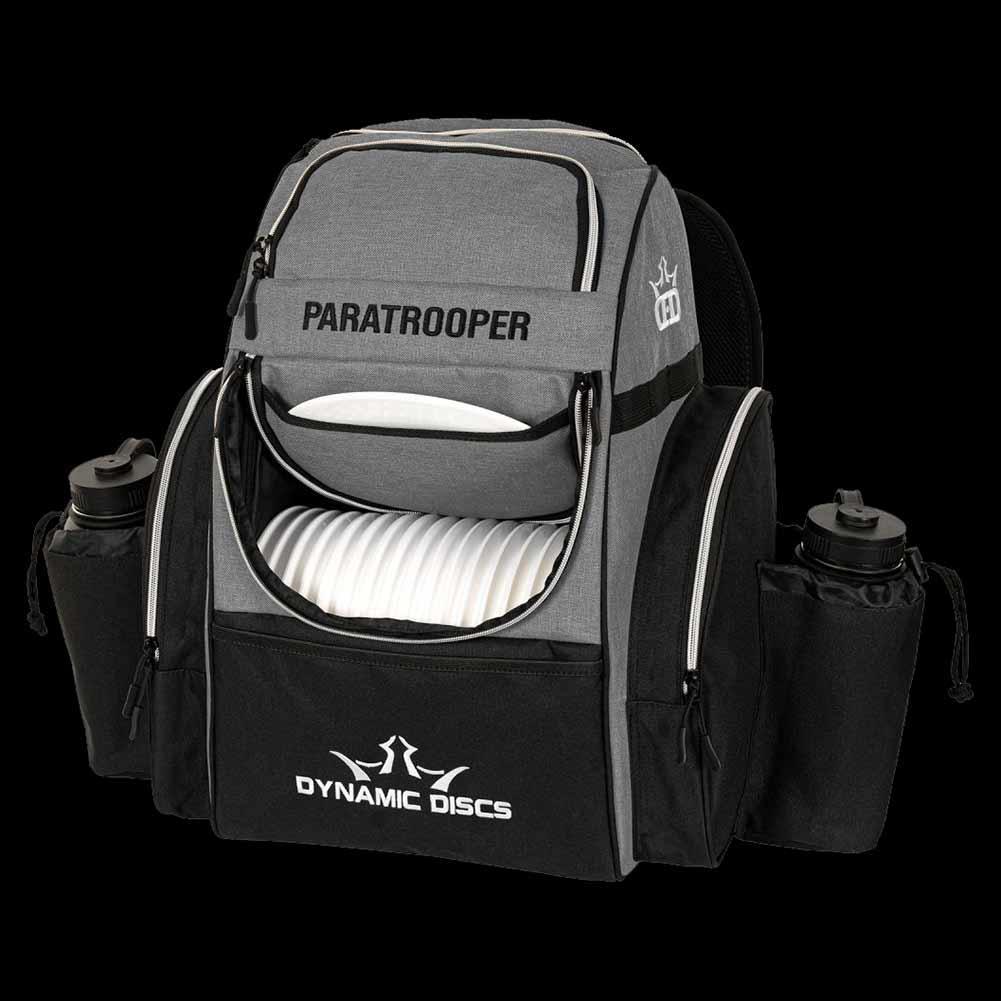 Dynamic Discs Paratrooper Backpack Dynamic Discs Paratrooper Backpack - Heather Gray - Skyline Disc Golf