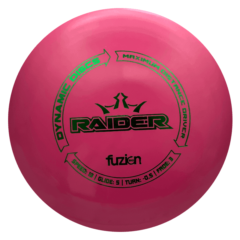 Dynamic Discs Raider - BioFuzion / 173g - Pink (Green Foil)
