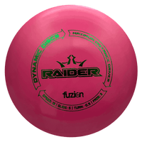 Dynamic Discs Raider - BioFuzion / 173g - Pink (Green Foil) - Skyline Disc Golf