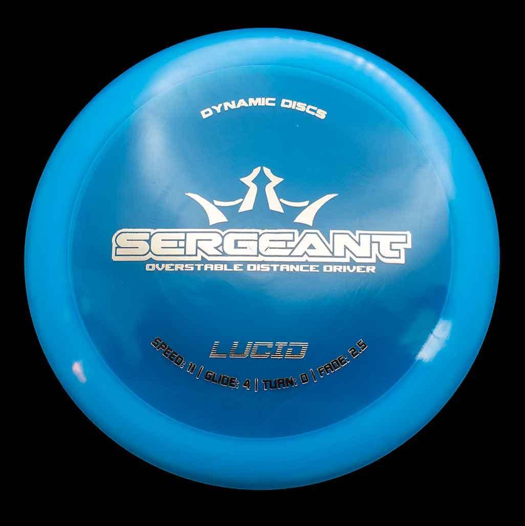 Dynamic Discs Sergeant Dynamic Discs Sergeant - Lucid / 173g - Blue (Silver Foil) - Skyline Disc Golf