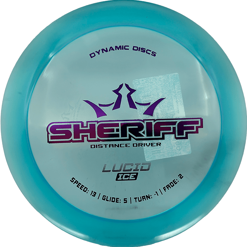 Dynamic Discs Sheriff Dynamic Discs Sheriff - Lucid Ice / 171g - Blue (Royal Purple) - Skyline Disc Golf