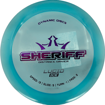 Dynamic Discs Sheriff Dynamic Discs Sheriff - Lucid Ice / 171g - Blue (Royal Purple) - Skyline Disc Golf