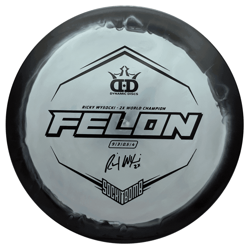 176g - Black (Black) *1042* Fuzion Orbit Dynamic Discs Sockibomb Felon - Skyline Disc Golf