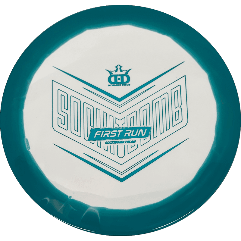 174g - Teal (Teal - First Run) *1056* Supreme Orbit Dynamic Discs Sockibomb Felon - Skyline Disc Golf
