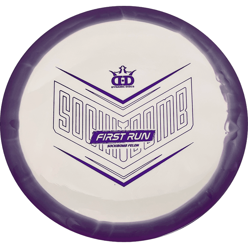 176g - Lavender (Lavender - First Run) Supreme Orbit Dynamic Discs Sockibomb Felon - Skyline Disc Golf