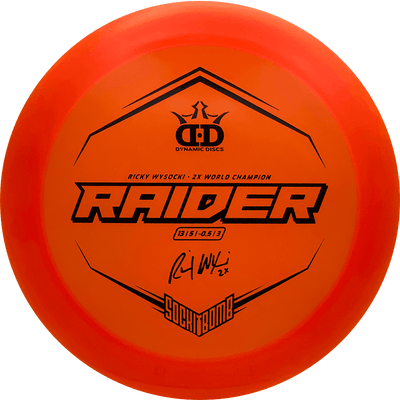 Dynamic Discs Sockibomb Raider Dynamic Discs Sockibomb Raider - Lucid / 176g - Orange (Black) - Skyline Disc Golf