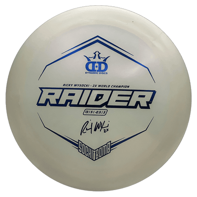 Dynamic Discs Sockibomb Raider Dynamic Discs Sockibomb Raider - Lucid Ice Glimmer / 171g - Pear (Blue Foil) - Skyline Disc Golf