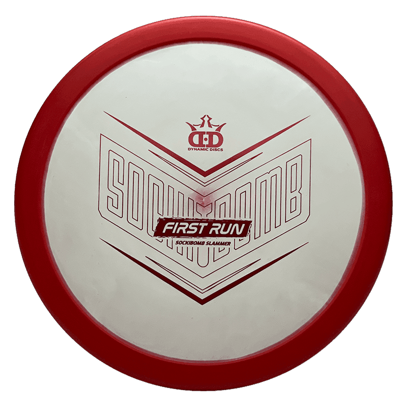 Dynamic Discs Sockibomb Slammer - Classic Supreme Orbit / 174g - Red (Red Foil) *1003*