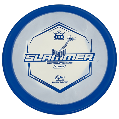 Dynamic Discs Sockibomb Slammer Dynamic Discs Sockibomb Slammer - Classic Supreme Orbit / 175g - Blue (Blue - Ignite Stamp v1) *1051* - Skyline Disc Golf