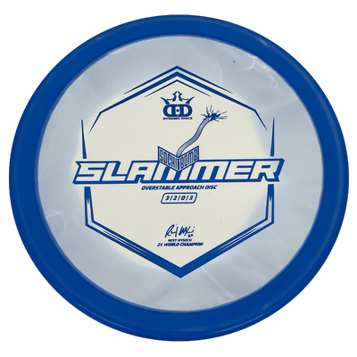 Dynamic Discs Sockibomb Slammer Dynamic Discs Sockibomb Slammer - Classic Supreme Orbit / 175g - Blue (Blue - Ignite Stamp v1) *1055* - Skyline Disc Golf