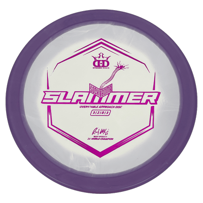 Dynamic Discs Sockibomb Slammer Dynamic Discs Sockibomb Slammer - Classic Supreme Orbit / 175g - Lavender (Magenta Foil - Ignite Stamp v1) *1053* - Skyline Disc Golf