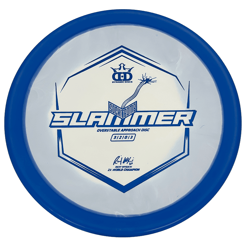 175g - Blue (Blue - Ignite Stamp v1) *1051* Classic Supreme Orbit Dynamic Discs Sockibomb Slammer - Skyline Disc Golf