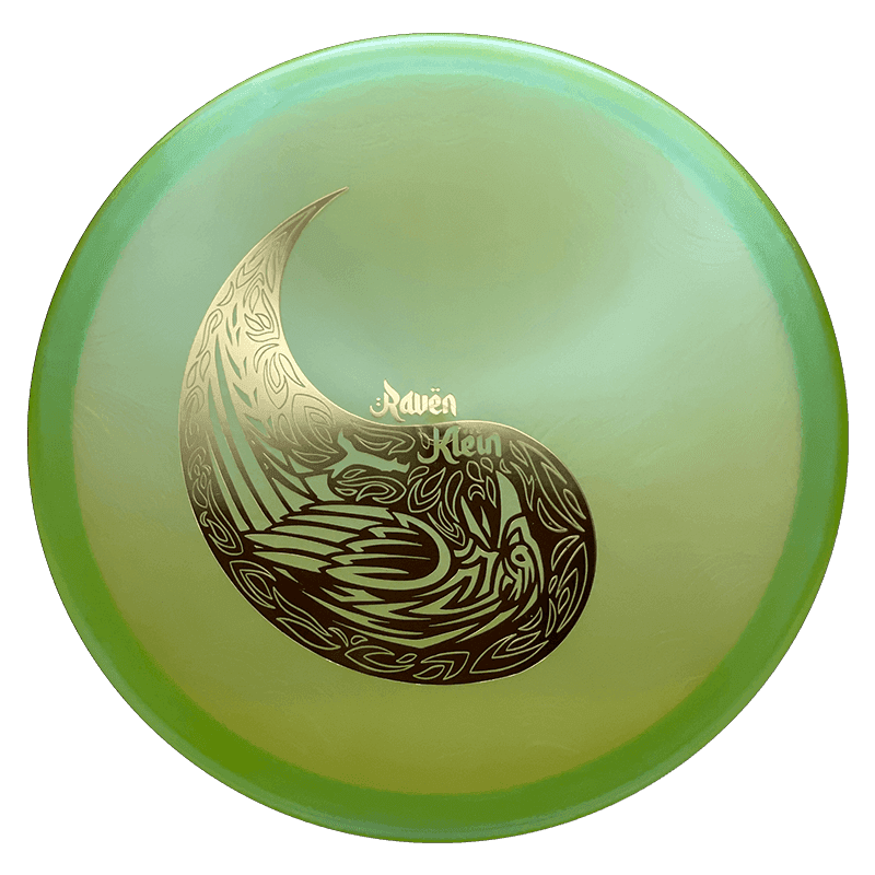 Dynamic Discs Suspect - Lucid Chameleon / 173g - Green (Gold Foil - Raven Klein) *1015* - Skyline Disc Golf
