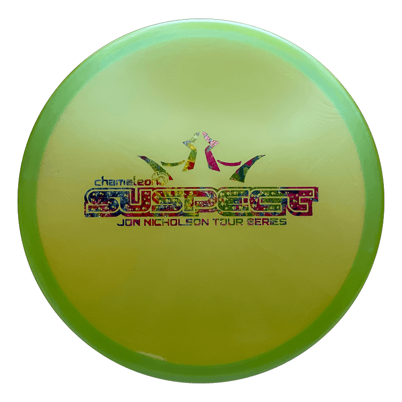 Dynamic Discs Suspect - Lucid Chameleon / 176g - Green (Rainbow - Jonathan Nicholson)