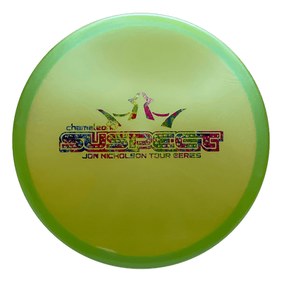 Dynamic Discs Suspect - Team Series Dynamic Discs Suspect - Team Series - Lucid Chameleon / 176g - Green (Rainbow - Jonathan Nicholson) - Skyline Disc Golf