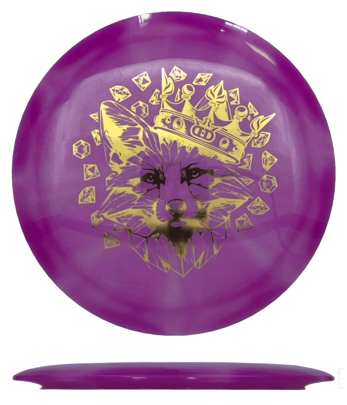 Dynamic Discs Treason - Lucid Burst / 174g - Magenta (Gold - Cheeky Fox) *023* - Skyline Disc Golf