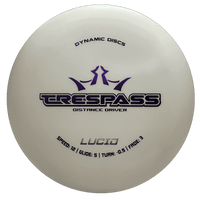 175g - White (Blue Foil) Lucid Dynamic Discs Trespass - Skyline Disc Golf