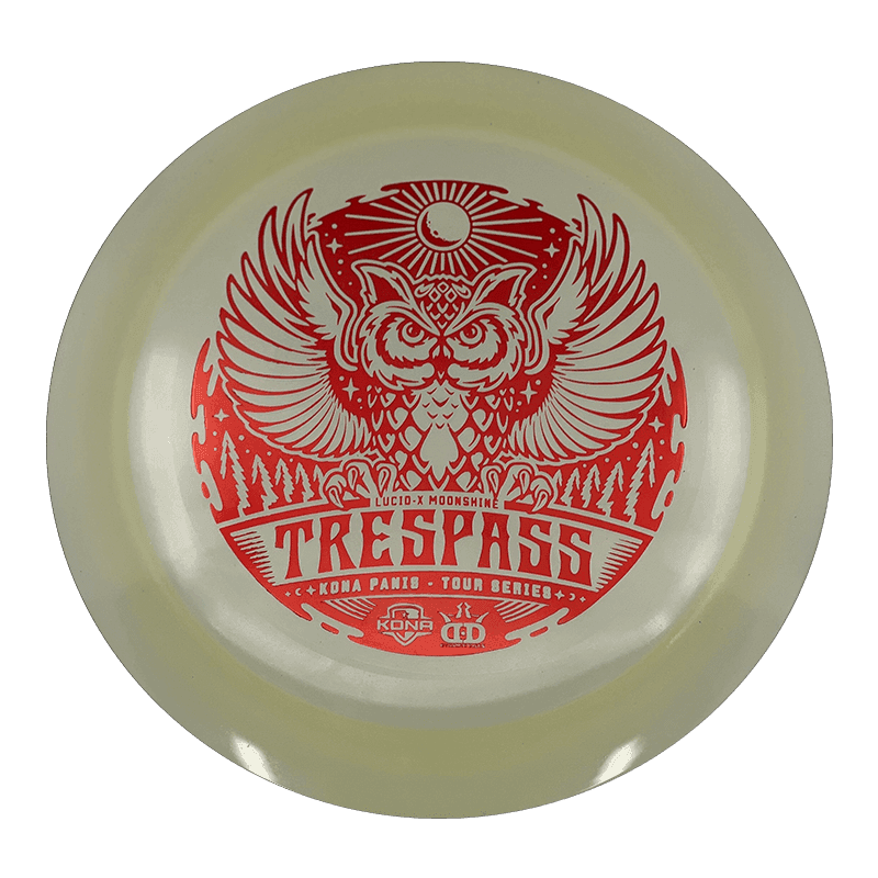 Dynamic Discs Trespass - Kona Panis Tour Series - Lucid-X Moonshine / 173g - Glow (Red Foil)