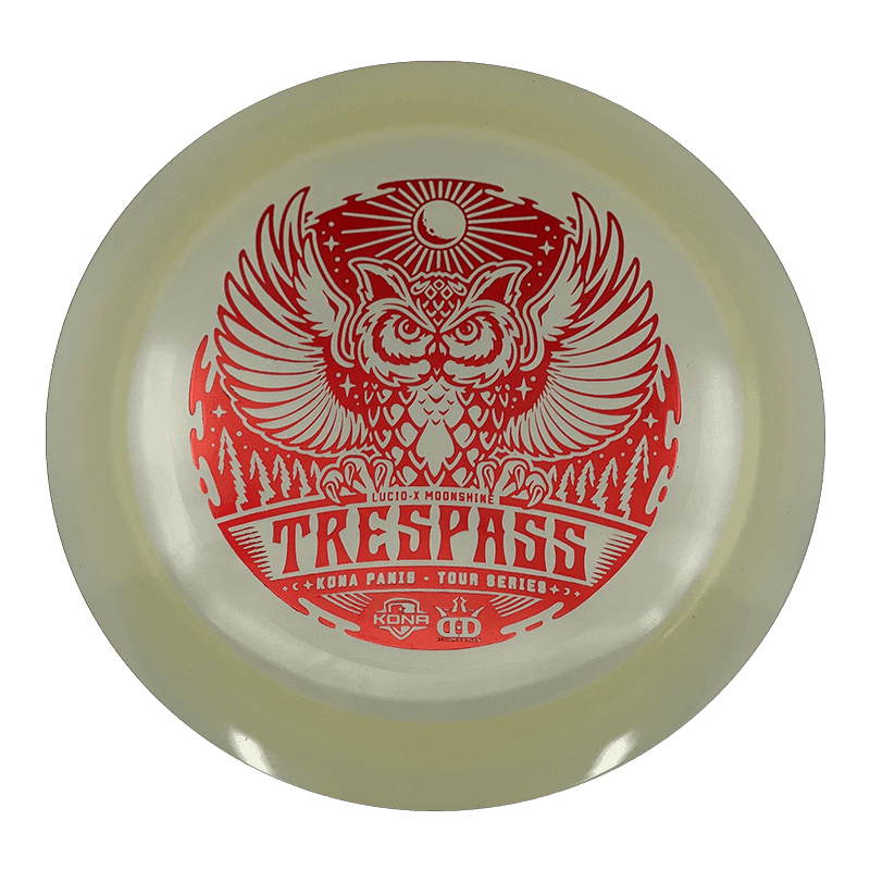 Dynamic Discs Trespass - Kona Panis Tour Series Dynamic Discs Trespass - Kona Panis Tour Series - Lucid-X Moonshine / 173g - Glow (Red Foil) - Skyline Disc Golf