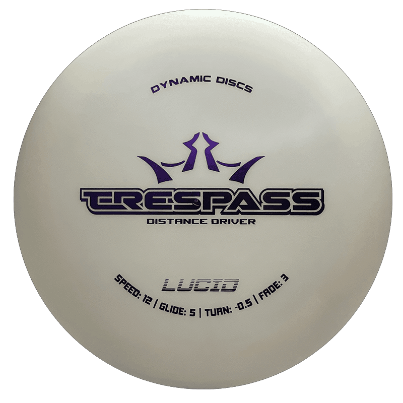 Dynamic Discs Trespass Dynamic Discs Trespass - Lucid / 175g - White (Blue Foil) - Skyline Disc Golf