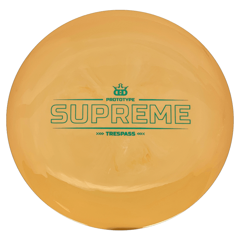 Dynamic Discs Trespass Dynamic Discs Trespass - Supreme / 175g - Apricot (Green Foil) - Skyline Disc Golf