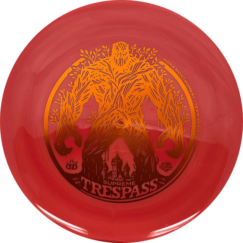 Dynamic Discs Trespass Dynamic Discs Trespass - Supreme - Kona Montgomery Team Series / 174g - Red (Orange Foil) - Skyline Disc Golf