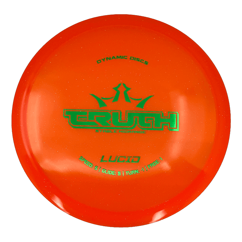 Dynamic Discs Truth - Lucid / 175g - Orange (Green Foil)