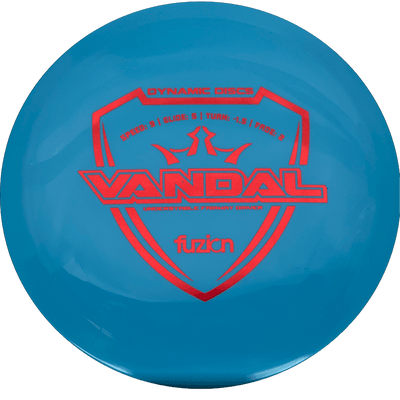 Dynamic Discs Vandal Dynamic Discs Vandal - Fuzion / 171g - Light Blue (Red Foil) - Skyline Disc Golf