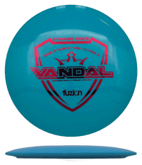 174g - Sky Blue (Red Foil) Fuzion Dynamic Discs Vandal - Skyline Disc Golf