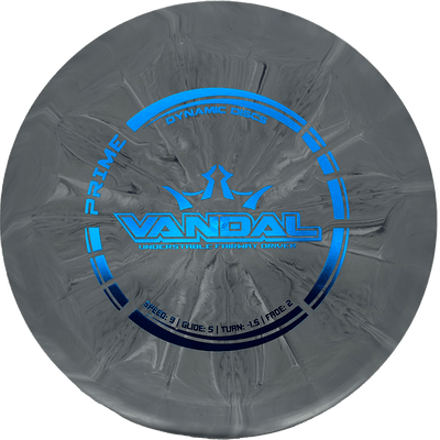 Dynamic Discs Vandal Dynamic Discs Vandal - Prime Burst / 173g - Gray Burst (Blue Foil) - Skyline Disc Golf