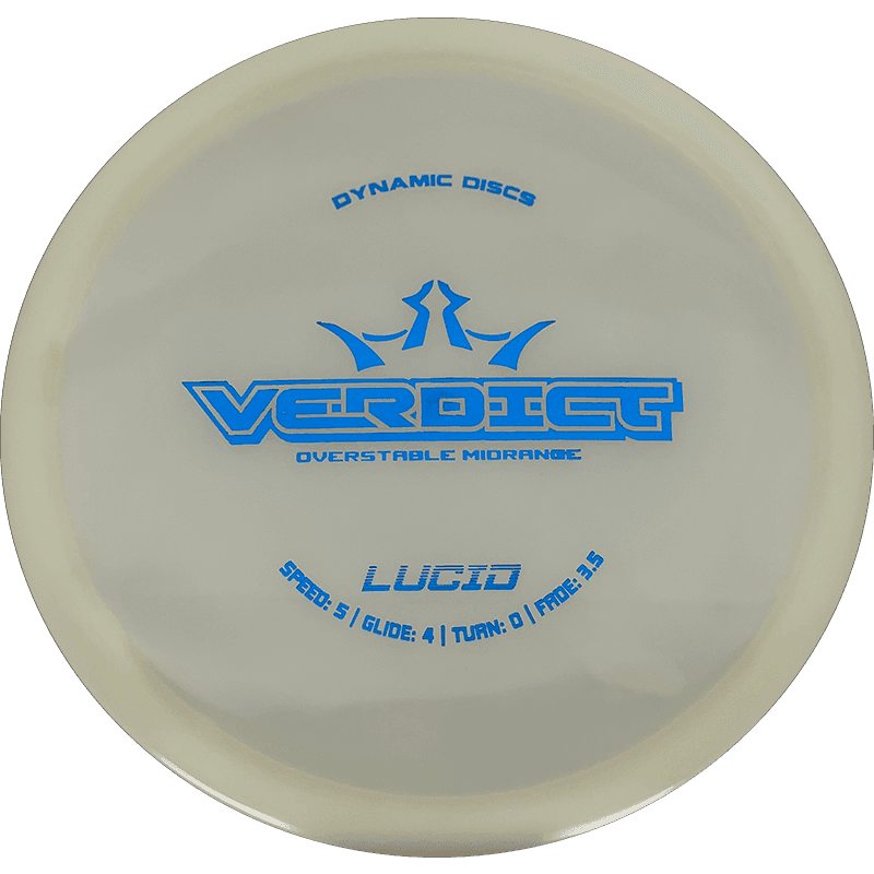 Dynamic Discs Verdict - Lucid / 177g - Pearl (Blue Foil)