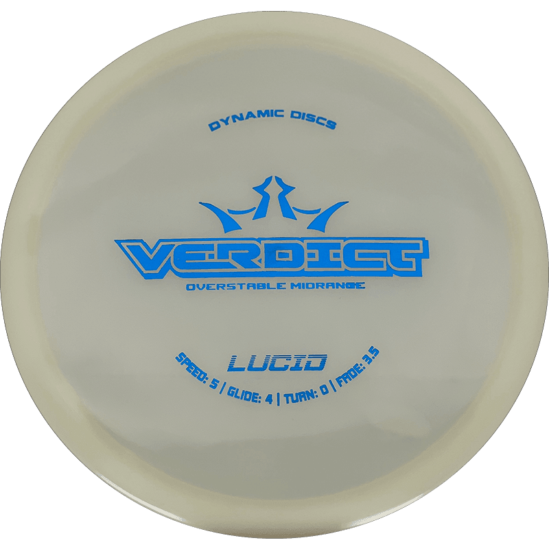 Dynamic Discs Verdict Dynamic Discs Verdict - Lucid / 177g - Pearl (Blue Foil) - Skyline Disc Golf