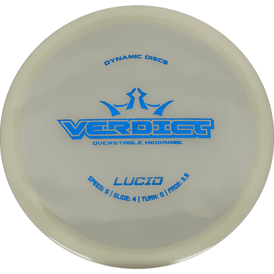 Dynamic Discs Verdict Dynamic Discs Verdict - Lucid / 177g - Pearl (Blue Foil) - Skyline Disc Golf