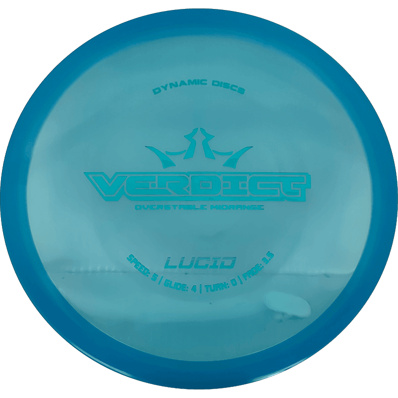 Dynamic Discs Verdict Dynamic Discs Verdict - Lucid / 178g - Blue (Blue Foil) - Skyline Disc Golf