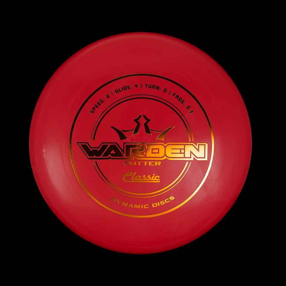 Dynamic Discs Warden Dynamic Discs Warden - Classic / Unstamped - Red (Orange Foil) - Skyline Disc Golf