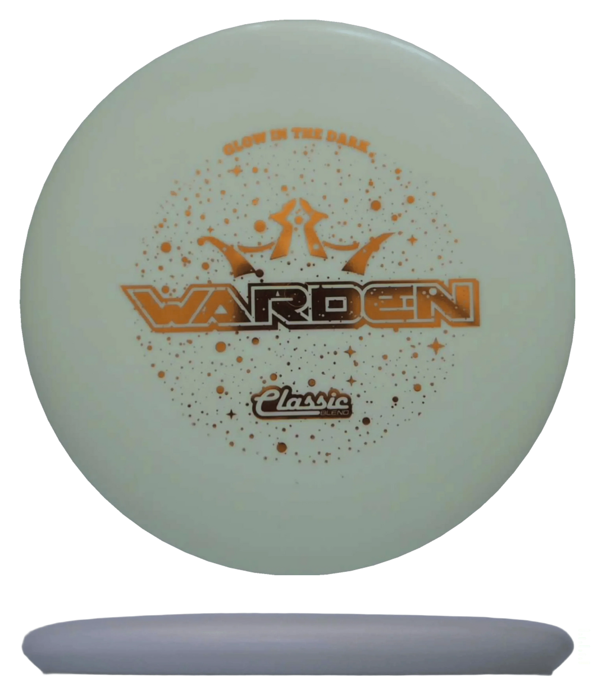 Dynamic Discs Warden - Classic Blend Moonshine / 173g - White (Orange Foil) - Skyline Disc Golf