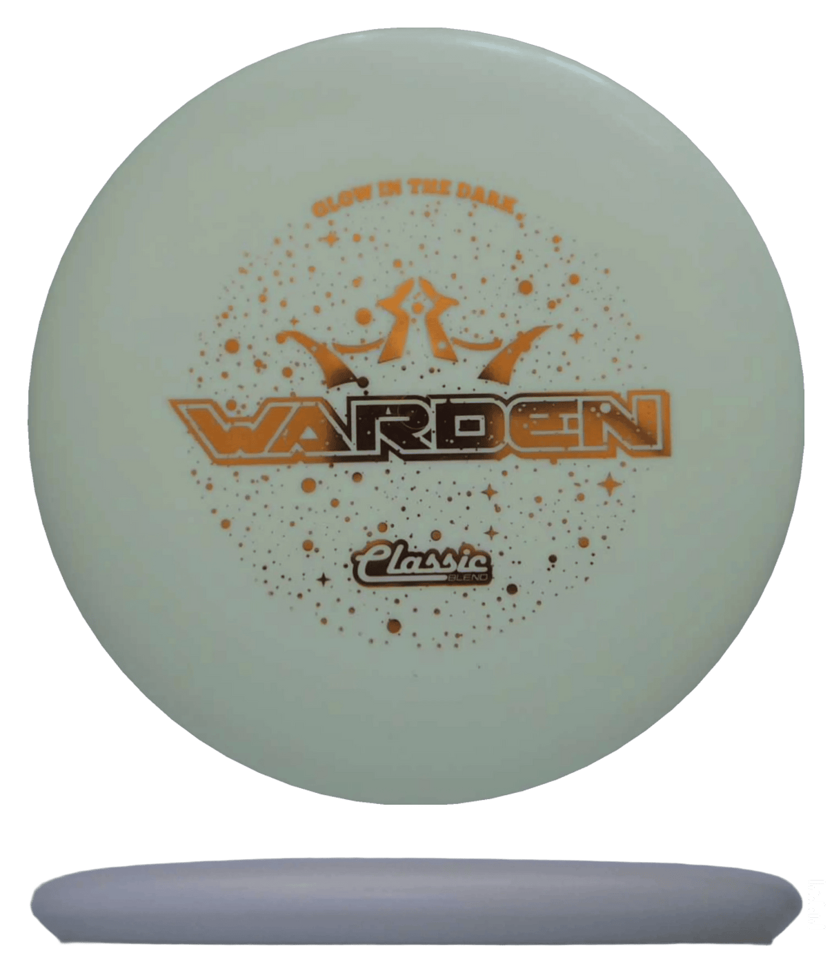 173g - White (Orange Foil) Classic Blend Moonshine Dynamic Discs Warden - Skyline Disc Golf