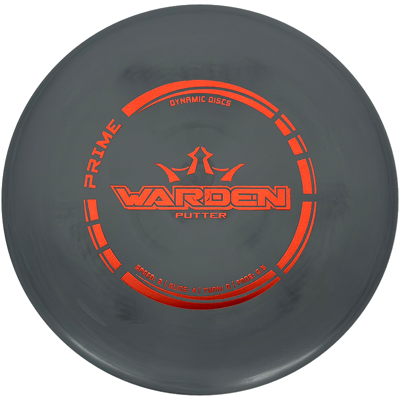 Dynamic Discs Warden Dynamic Discs Warden - Prime / 173g - Black (Red) - Skyline Disc Golf