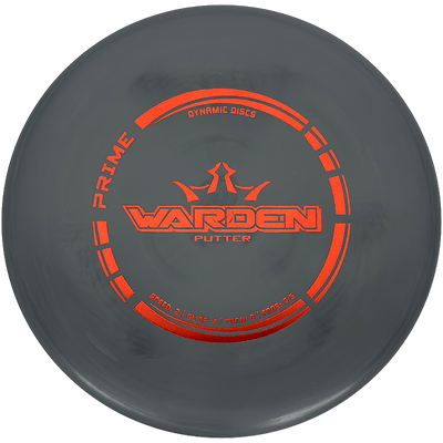 Dynamic Discs Warden Dynamic Discs Warden - Prime / 173g - Black (Red) - Skyline Disc Golf