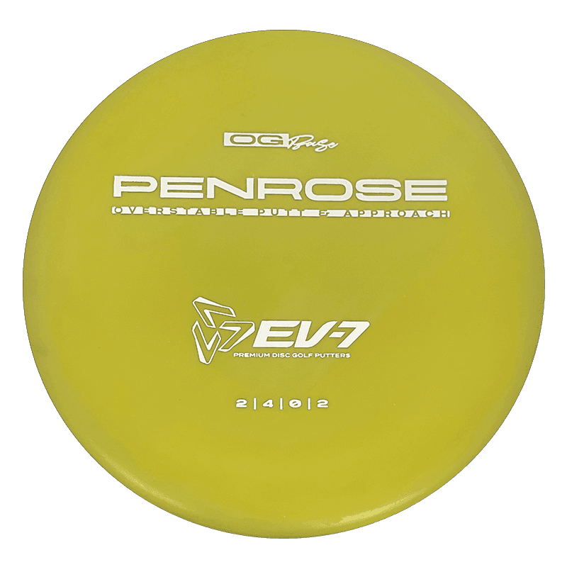 170g - Yellow (Silver) OG Base EV - 7 Penrose - Skyline Disc Golf