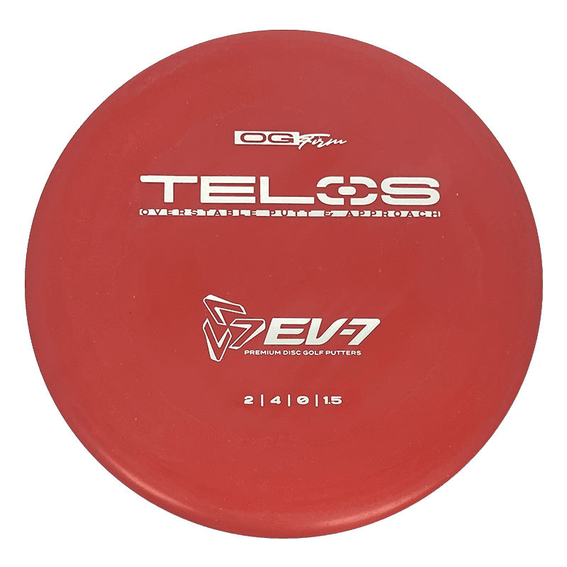 EV-7 Telos EV-7 Telos - OG Firm / 173g - Red (Silver) - Skyline Disc Golf