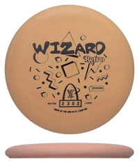 175g - Orange (Black - Retro) Eraser Gateway Wizard - Skyline Disc Golf