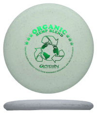 170g - Light Gray - ish (Green Foil) *014* SSSS Hemp Blend Gateway Wizard - Skyline Disc Golf