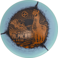 171g - Black w/ Sky Blue Rim (Orange) Halo N - Blend Infinite Discs Alpaca - Skyline Disc Golf
